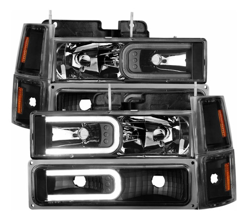 Par Faros Chevy C10 C/k 1500 2500 1994 1995 1996 1997 1998