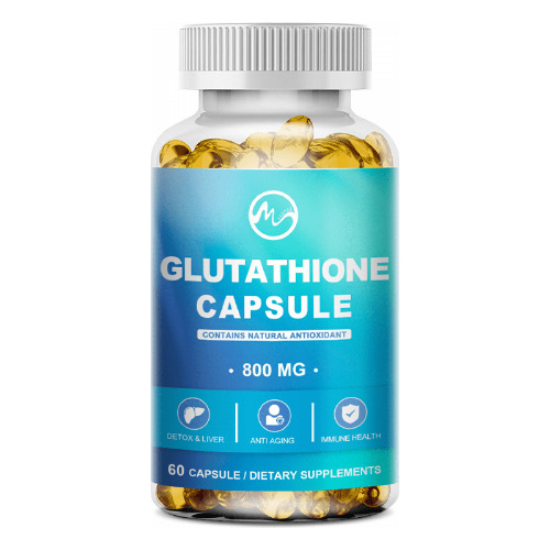 Vitamina Glutathione Antioxidante 800mg 60 Capsulas Tienda 