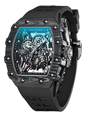 Reloj Hombre - Reloj Mecánico Automático Esqueleto 50m Imper