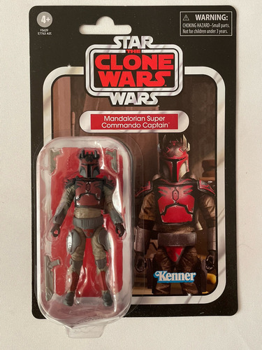 Mandalorian Super Commando Captain Maul Star Wars Vintage Co (Usado)