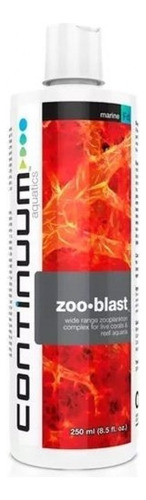 Zoo Blast 250ml Continuum Plancton/aminoácidos Comida Corais