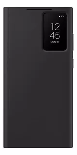 Case Samsung S-view Flip Cover Para Galaxy S23 Ultra Negro