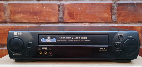 Video Grabador Vhs LG Funcionando Con Detalles Leer Descrip.