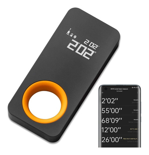 Hoto Medidor De Distancia Láser Smart Xiaomi Bluetooth 30mt