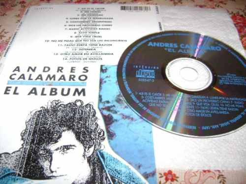 Andres Calamaro El Albun  Cd Original Nuevo