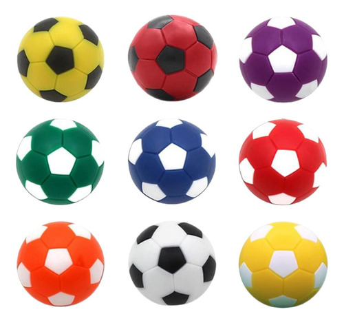 9x Pelotas De Futbolín Pelotas De Juego De Mesa De Fútbol