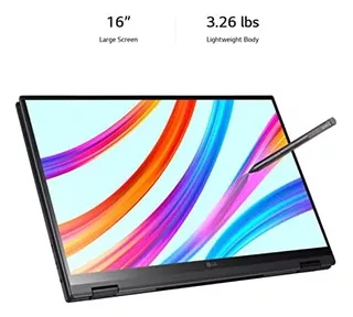 Laptop LG Gram 16'' 2-in-1 Ultra-lightweight , Wqxga Ips 25