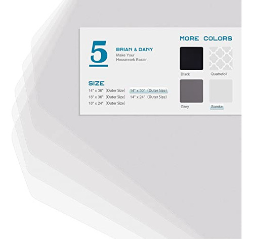 Brian & Dany Wire Shelf Liner 14 X 30 , Heavy Duty Shelf Li