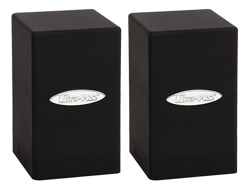 Satin Deck Box | Black | 2pack