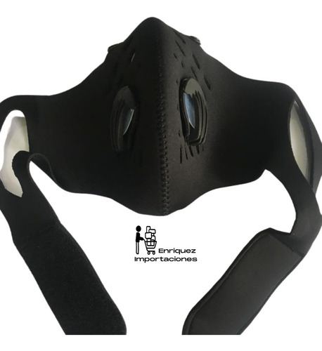 Imagen 6 de 6 de Mascarilla Deportiva, Filtro Interno Con Protección