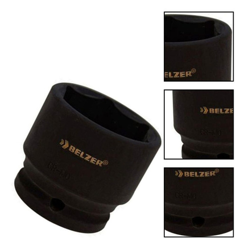 Soquete De Impacto Sextavado De 29mm Com Encaixe De 1/2 Pol