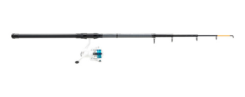 Telescopica Mitchell Gt Pro390mt + Reel Mitchell Gtp60 Color Negro Lado De La Manija Derecho/izquierdo