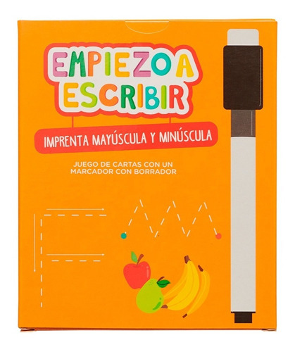 Juegos Cartas Didácticas Niños Empiezo A Escribir Imprenta