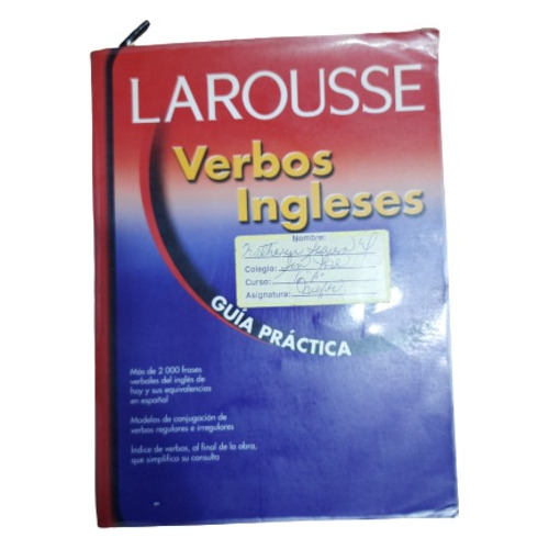 Diccionario Verbos Ingleses Guia Practica Larousse