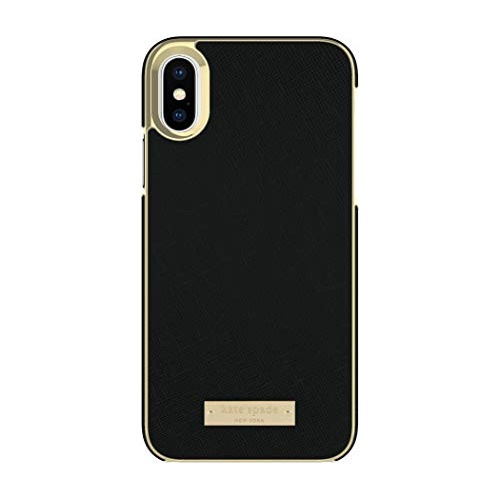 Spade New York Wrap Carcasa Para iPhone XS Color Negro Bu