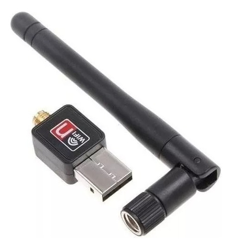 Wifi Usb Antena Desmontable Adaptador 300mbps Receptor Pc