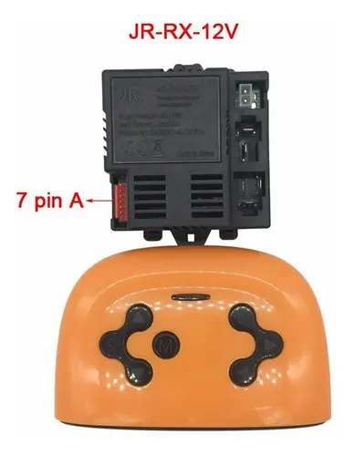 Récepteur RC JR1810RX / JR1738RX / JR19582S / JR1705RX Pour Voiture électrique Enfant - 6V/12V - Portée 10m - Connexion Facile