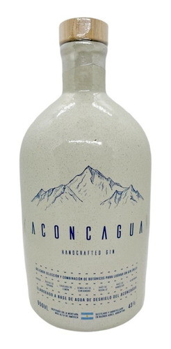 Gin Aconcagua Cerámica - Industria Nacional 950ml