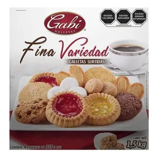 Galletas Surtidas Galletas Gabi Fina Variedad 1.5 Kg