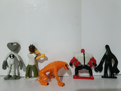 Figuras Promocionales Gansipremios Ben 10 Son De Plástico (Usado)