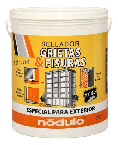 Sellador Grietas Y Fisuras Nodulo 5.5kg - Rex