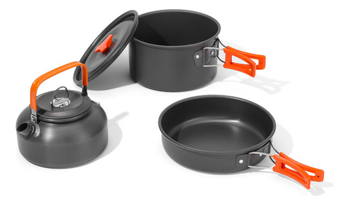 Set De Estufa Portátil Para Acampar Con Utensilios De Cocina