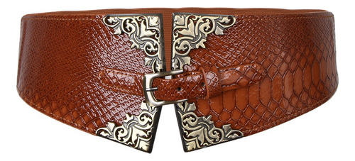 Cinturón Elástico De Cintura Ancha Elástica For Mujer Gift