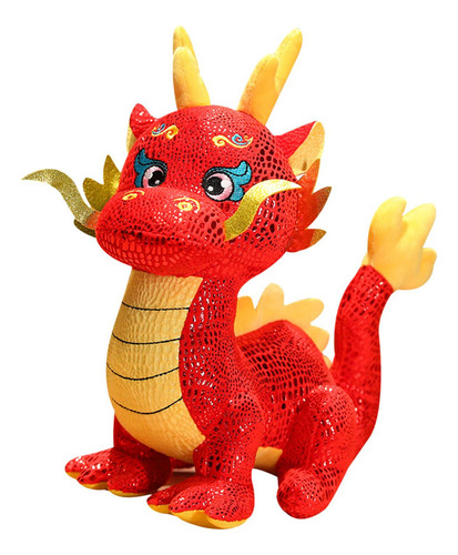 Boneca De Pelúcia Do Ano Novo Chinês, L Dragão