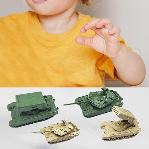 6 X 4x 1/144 Tanque Lanzacohetes Modelo Tanque Juego