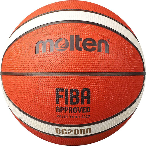 Balón Basquetbol Molten B7g2000 Hule Naranja Moldeado No. 7