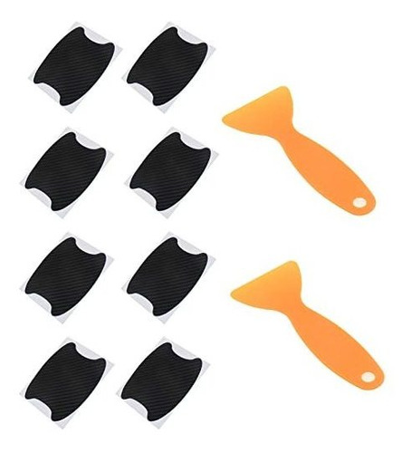 Gwyan 8 Pcs Car Door Handle Sticker Car Door Cup Qp6ne