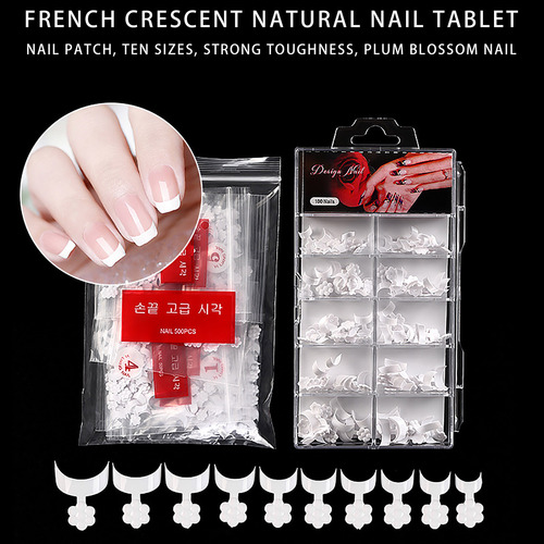 Puntas De Uñas Cortas En U, Puntas De Uñas Francesas, Puntas