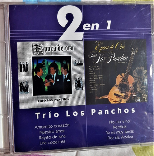 Cd Trio Los Panchos 2 En 1