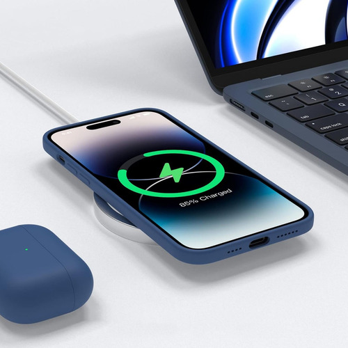 Funda Para iPhone 14 Pro Max Silicon Antigolpes Afelpado