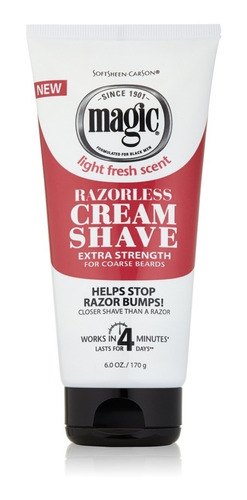 6 Unidades  Magic Shaving Powder Crema