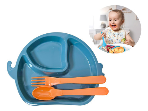 Set Vajilla Bebé Platos Comida Infantil
