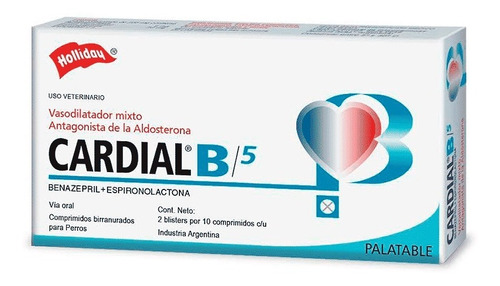 Cardial B5 // 20 Comprimidos