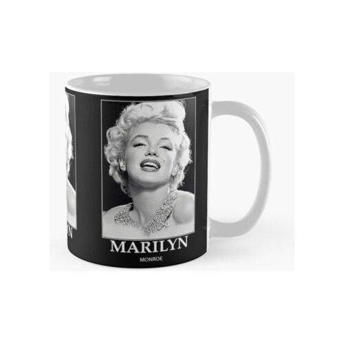Taza Marilyn Monroe - Bw - D56 Calidad Premium