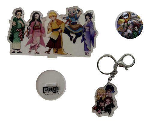Caja De Regalo Demon Slayer Accesorios Kimetsu No Yaiba