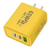 Comprar 3 Cargadores De Corriente Usb Y Tipoc De 65w Carga Rápida
