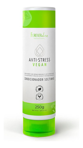 Forever Liss Vegan Anti Stress - Condicionador Soltinho 250g