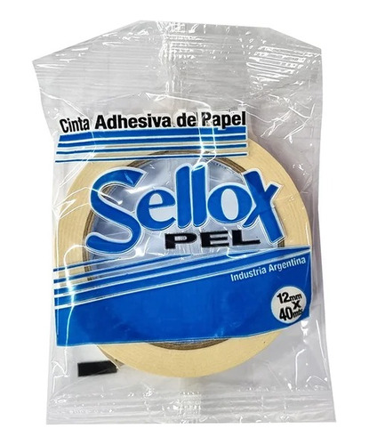 Cinta De Papel 12mm X 40mts.