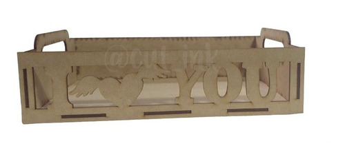 5 Charolas De Mdf 14 De Febrero San Valentín Regalo