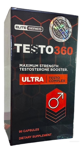 Testo 360 Black! Importado Usa Original Promo X3 Frascos!