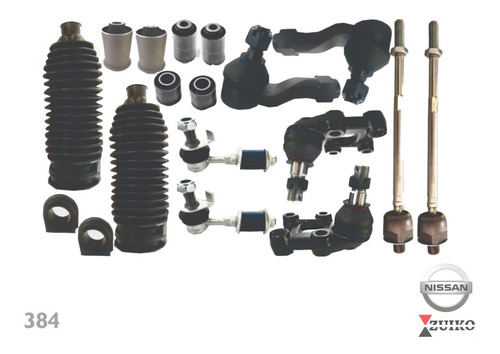 Kit Rotulas Bieletas Bujes Y Cubrepolvos  Nissan Urvan 02-12