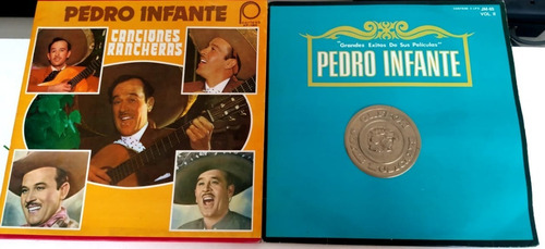 Coleccionistas Se Venden Discos De Acetatos Pedro Infante 