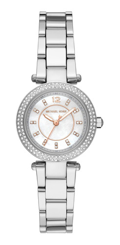 Reloj Mujer Michael Kors Mk6932 Cuarzo Pulso Plateado En