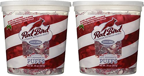 Mentas Red Bird Peppermint Puffs 18 Oz Tina (versión Origina