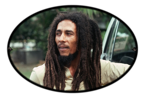 #97 - Cuadro Decorativo Vintage - Bob Marley Reggae Jamaica