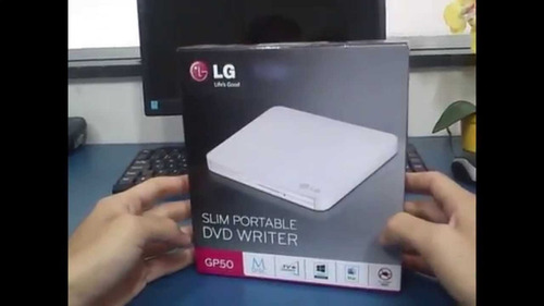 Imagem 2 de 2 de Gravador De Dvd Externo Slim LG Gp50